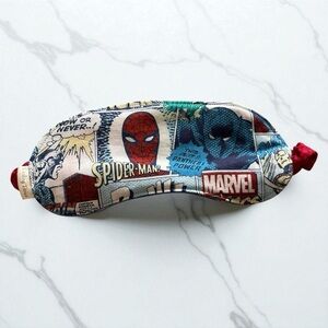 Marvel Kids Sleep Mask - Red, Blue, and Cream